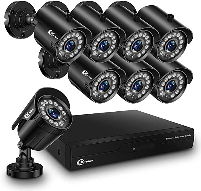 XVIM 1080P Wired Security Cameras System